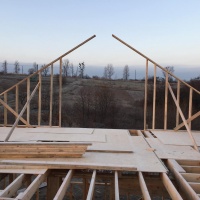 Зведення силового каркасу. Житловий будинок Львів